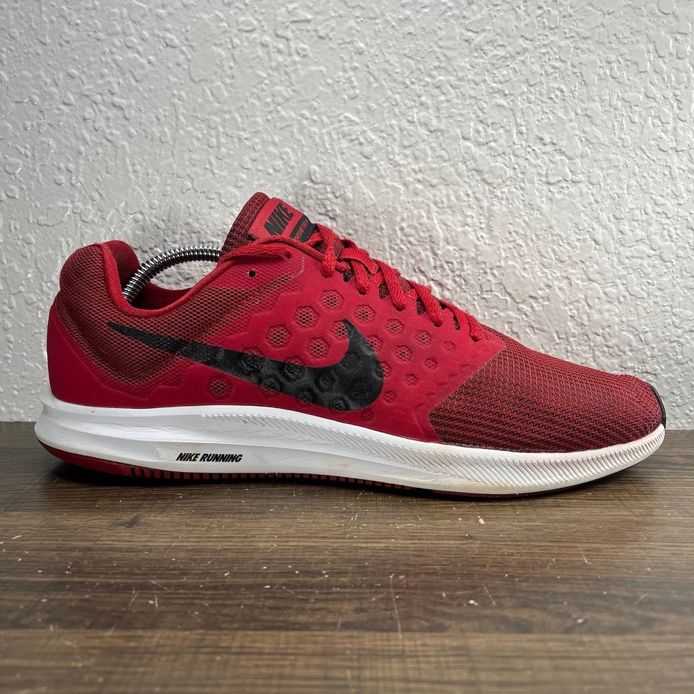 Nike DownShifter 7 Men's Red Running Shoes - Men's Size 11